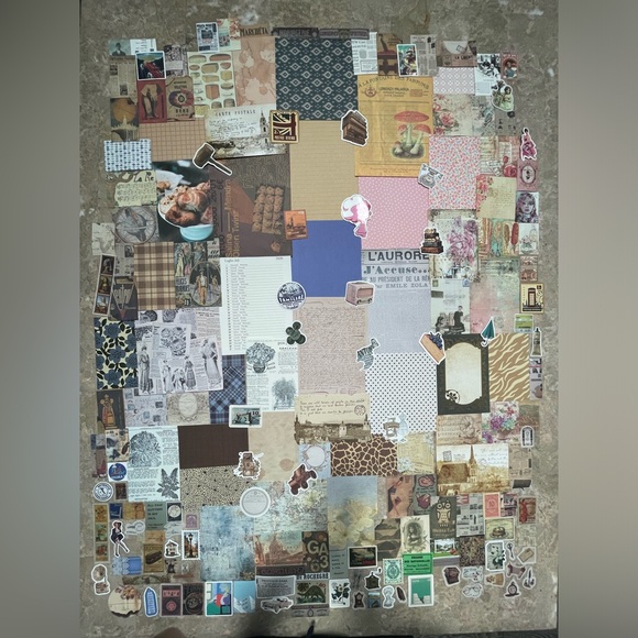 Junk Journal Ephemera Kit: Mixed Retro - Euro Romance Edition - Picture 2 of 11